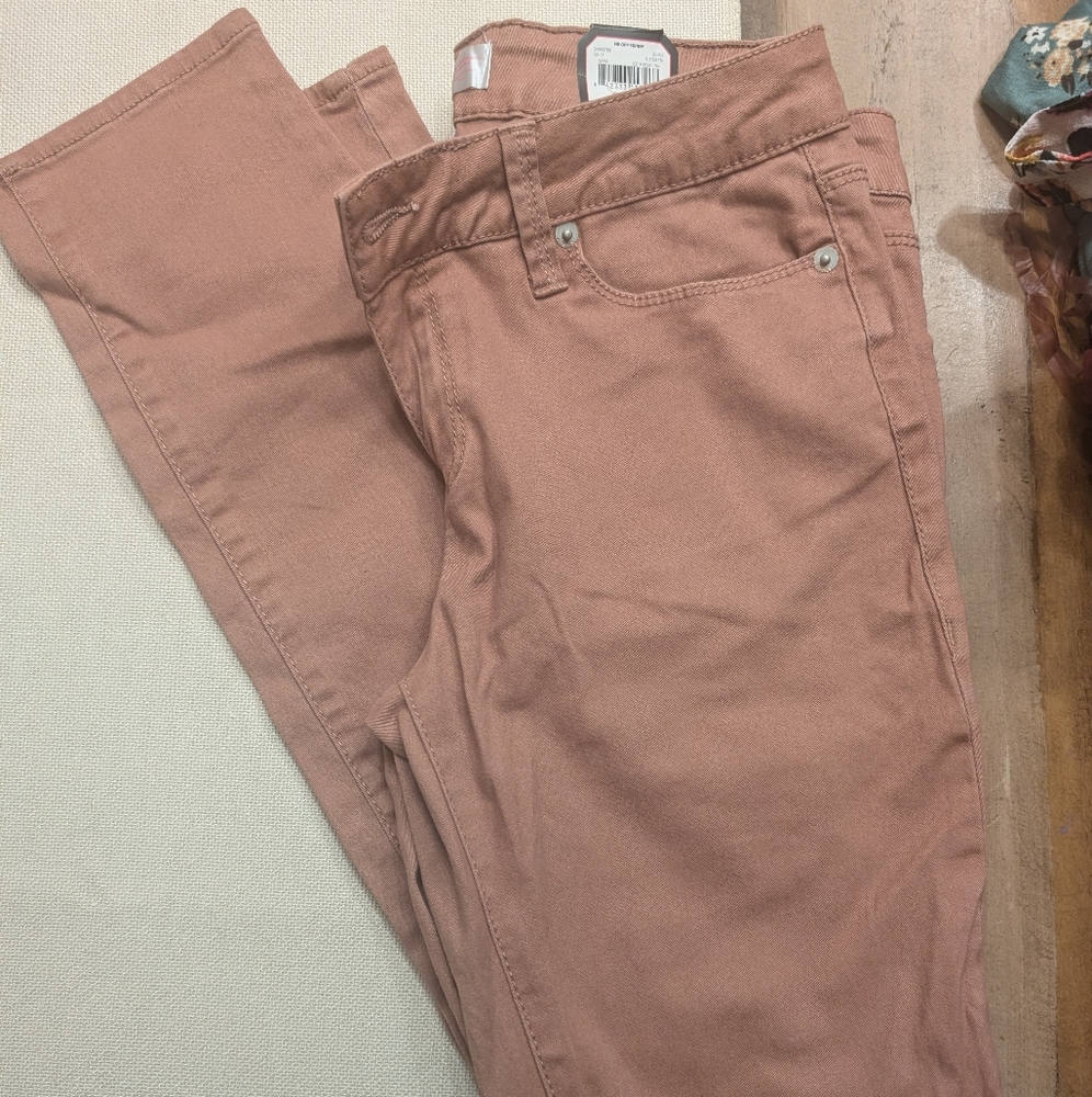 Mauve Skinny Jeans